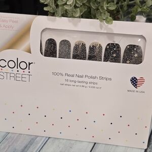Color Street Black Nail Polish Strips